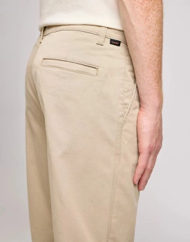 MESKIE SPODNIE MATERIALOWE LEE REGULAR CHINO STONE 112342929