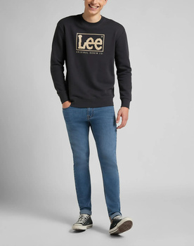 LEE MALONE MĘSKIE SPODNIE JEANSOWE MID WASH L736SLXZ 112145558