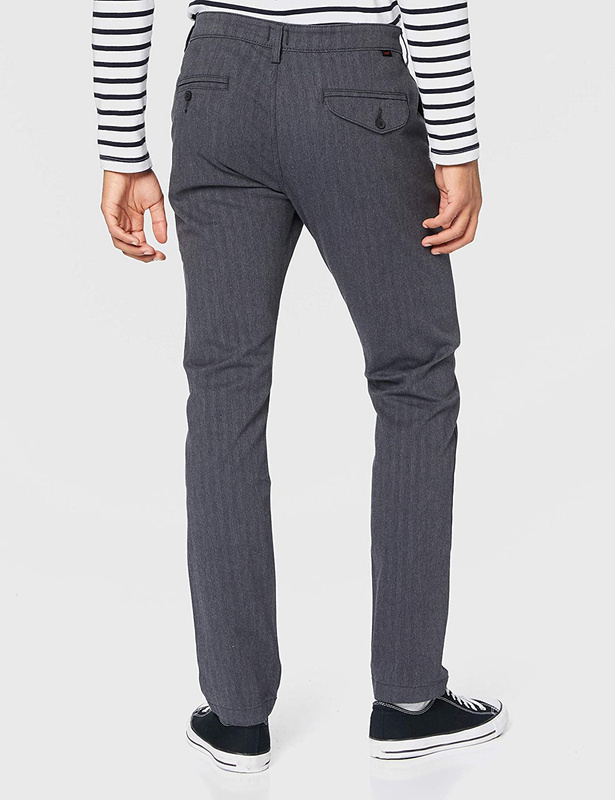 SPODNIE MĘSKIE LEE CHINO HERRINGBONE L768QZRU 112121100
