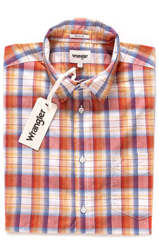 WRANGLER SS 1 PKT SHIRT POMPE W5860OR1C 112129524