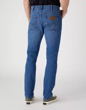 WRANGLER LARSTON MĘSKIE SPODNIE JEANSOWE JEANSY ARIES BLUE W18SAG42A 112329012