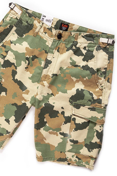 SPODENKI LEE FATIGUE SHORTS CAMOUFLAGE L73BCW03 112120343