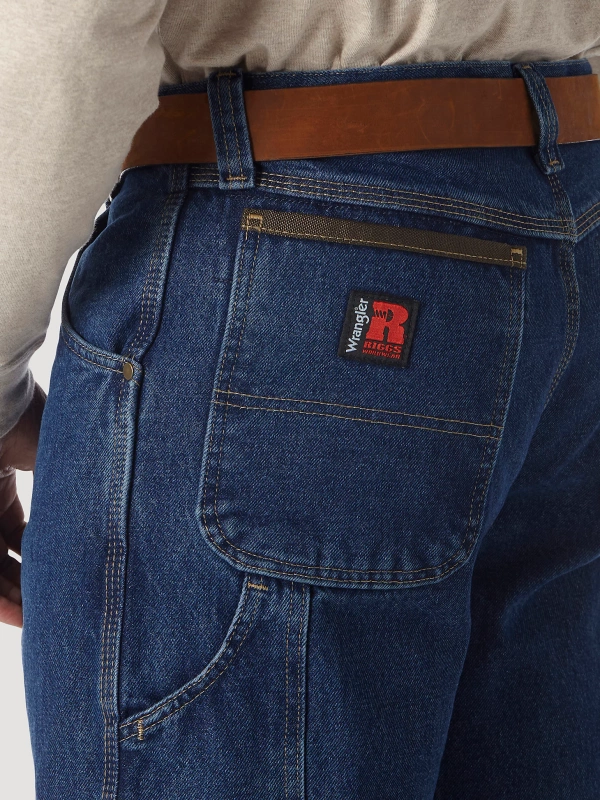 WRANGLER RIGGS WORKWEAR CARPENTER ANTIQUE INDIGO 3W020AI