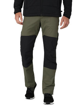 WRANGLER ATG REINFORCED SOFTSHELL PANT MĘSKIE SPODNIE MATERIAŁOWE DUSTY OLIVE WC3TAWX45 112324341