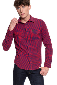 KOSZULA LEE WESTERN SHIRT BRIGHT RED L644NLEF 112115596