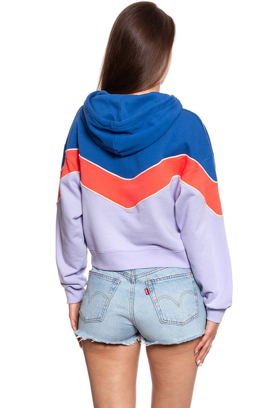 BLUZA WRANGLER 80´S HOODY TURKISH SEA W6084IG86 112130458