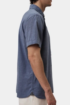 Męska Koszula Mustang Style Berkeley Middle Blue Two Tone 1016252 12722