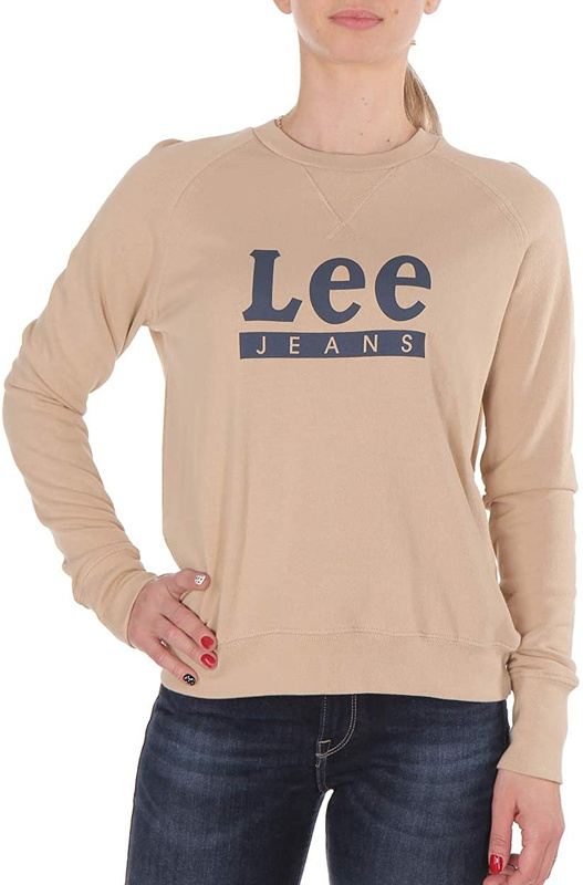 BLUZA DAMSKA LEE GRAPHIC SWS DUST BEIGE L52AJALP 112112086