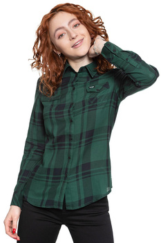 KOSZULA WRANGLER WESTERN CHECK SHIRT PINE W5N1SZG01 112130260