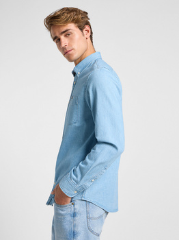 LEE MĘSKA KOSZULA JEANSOWA LEE LEE BUTTON DOWN LAKESIDE WASH 112363893