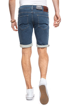 SPODENKI MĘSKIE MUSTANG Chicago Short DENIM BLUE 1006166 5000 680