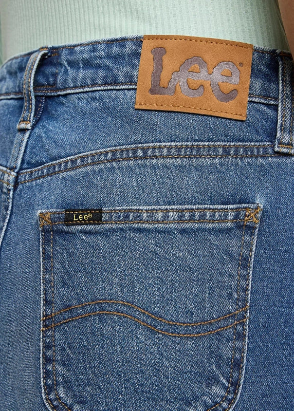 DAMSKA SPÓDNICA LEE MINI SKIRT FACETS OF BLUE 112349008