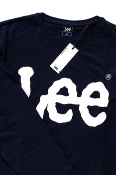 LEE LOGO TEE LS MIDNIGHT BLUE L63TAIDB