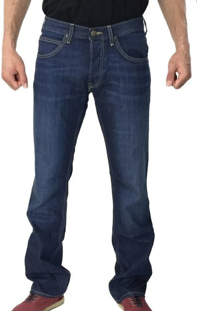 LEE KNOX MĘSKIE SPODNIE JEANSOWE JEANSY DARK WORN L713DERG