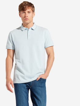 WRANGLER REFINED POLO MĘSKA KOSZULKA CERULEAN W7C11KHVT 112131627