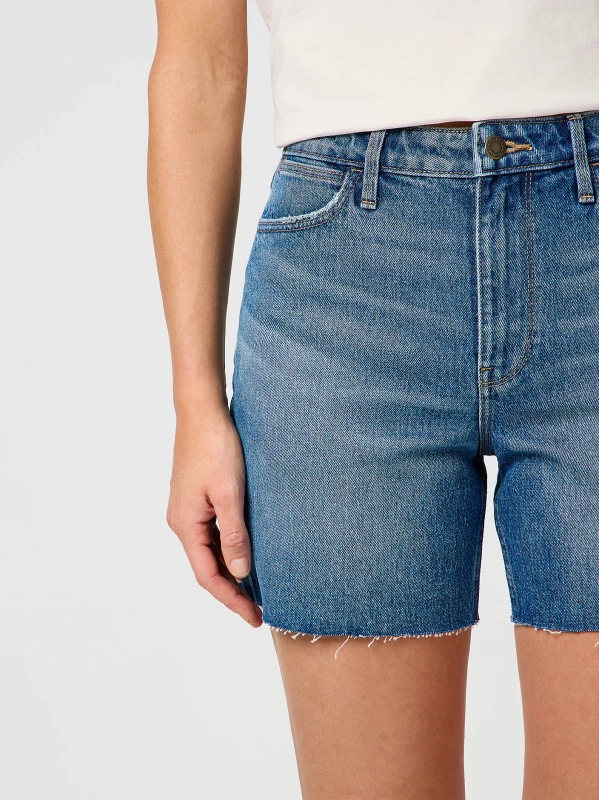 WRANGLER DAMSKIE SPODENKI JEANSOWE WRANGLER COWBOY SHORT 3 INCH SIERRA 112362697