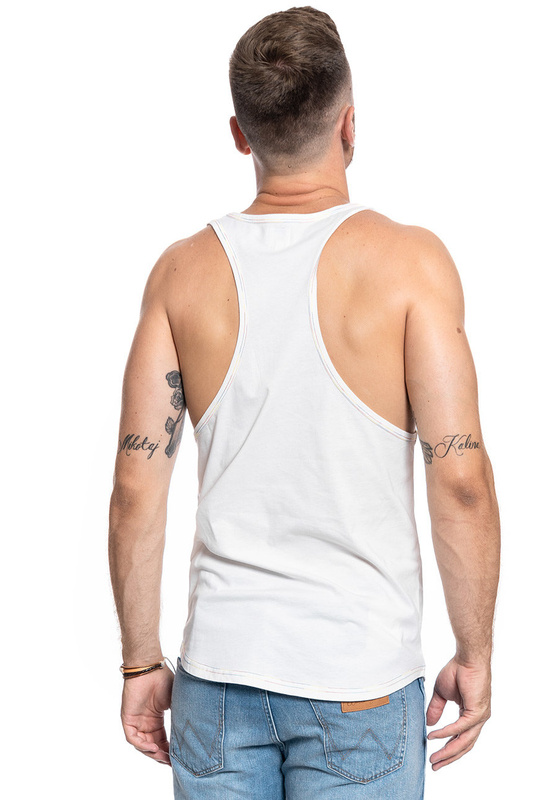 TANK TOP MĘSKI LEE WHITE CANVAS L62QFERR 112114782