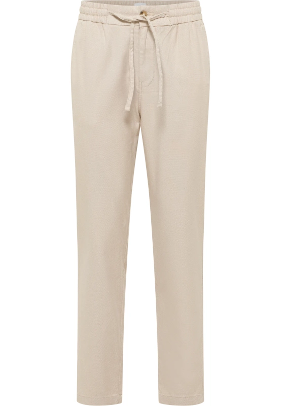 Męskie Spodnie Jeansowe Mustang Style Milano Jogger Oyster White 1016330 3025