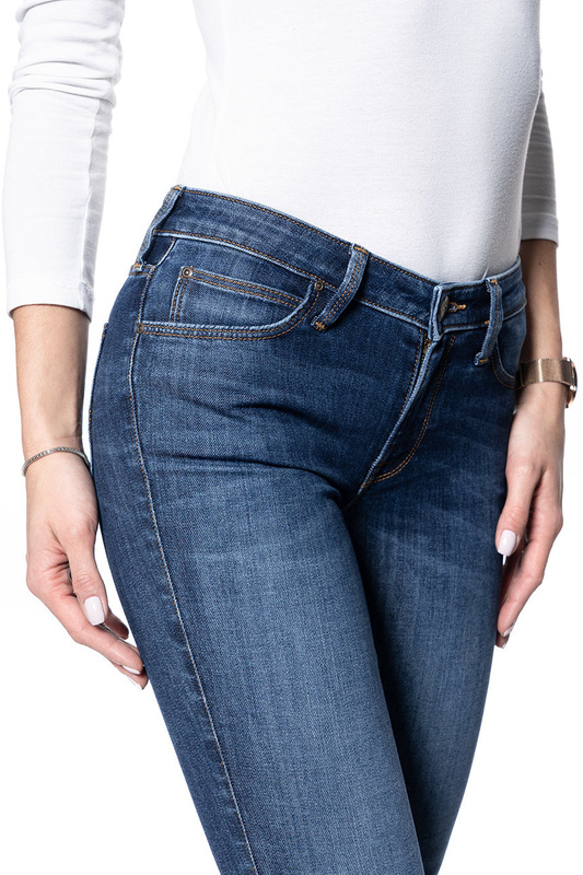SPODNIE DAMSKIE LEE SKINNY SCARLETT DARK ABERDEEN L526SIMX 112111907
