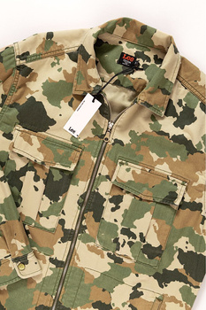 KURTKA LEE FATIQUE OVERSHIRT CAMOUFLAGE L66QCW03 112116625