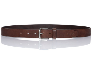 PASEK WRANGLER AUTHENTIC BELT BROWN W0B62U185 112125557
