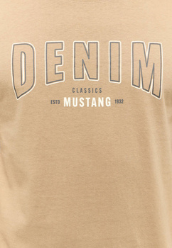 Męski T-Shirt Mustang Style Austin Petrified Oak 1015647 3378