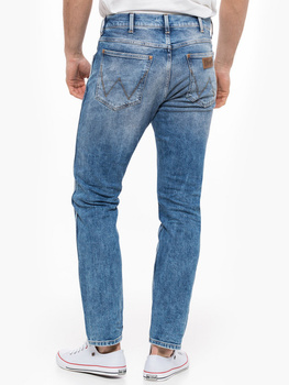 SPODNIE MĘSKIE WRANGLER SLIDER ROUGH BLUE W18RMW20V 112127379