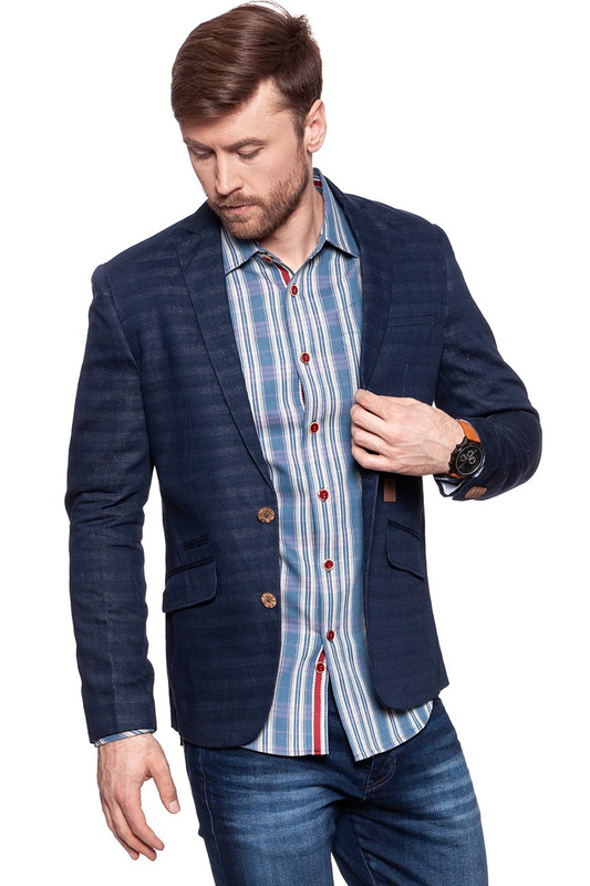 ANERKJENDT INDIE BLAZER DARK DENIM 8.413.102