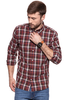 WRANGLER LS BUTTON DOWN SHIRT BOSSA NOVA W5874NQDQ