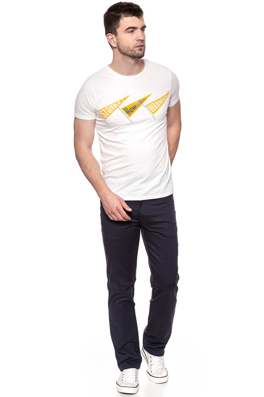 KOSZULKA WRANGLER OVERDYE TEE OFFWHITE W7B36EB02 112131457