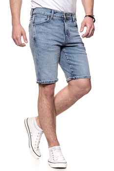 SPODENKI MĘSKIE WRANGLER DENIM SHORT LIGHT MARBLE W14CRE19J 112126621