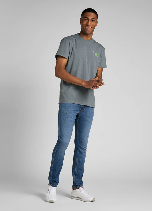 LEE LUKE MĘSKIE SPODNIE JEANSOWE MID WORN L719CAPR 112319364