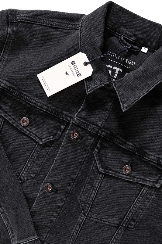 MUSTANG New York Jacket DENIM BLACK 1006709 4000 883