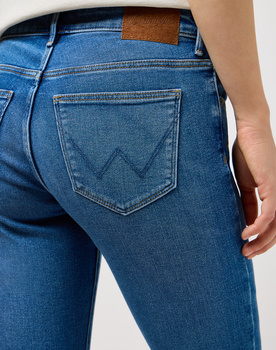 DAMSKIE SPODNIE WRANGLER BOOTCUT RAVEN 112334275