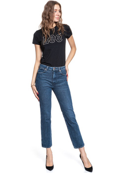WRANGLER RETRO-STRAIGHT DAMSKIE SPODNIE JEANSOWE DEEP OCEAN W238WB86X 112127886