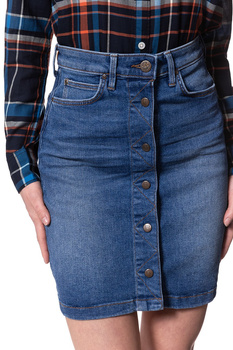 SPÓDNICA JEANSOWA LEE A LINE SKIRT BLUE DROP L38NROEM 112108295