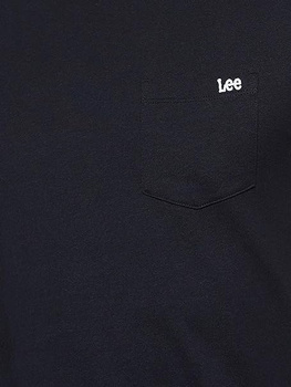 LEE POCKET TEE MĘSKI T-SHIRT KOSZULKA LOGO BLACK L65YBC01 112116264