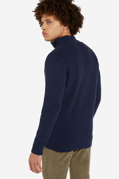 WRANGLER HALF ZIP KNIT MĘSKI SWETER NAVY W8A4RK114 112132373