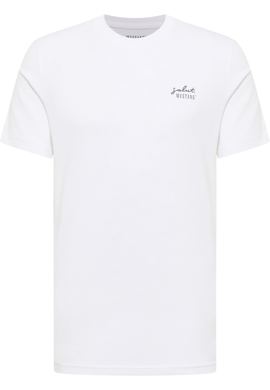 Męski T-Shirt Mustang Style Austin Bright White 1016280 2007