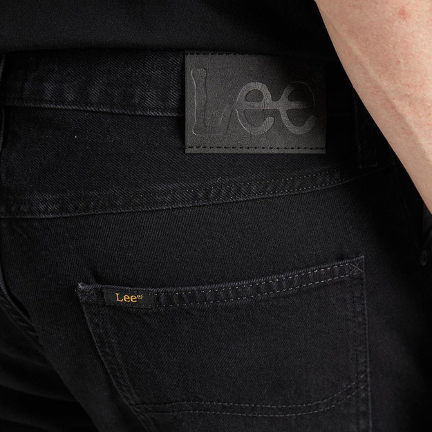 LEE 5PKT SHORT MĘSKIE SZORTY JEANSOWE BLACK RINSE L73EKP47 112120457