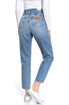 WRANGLER MOM JEANS ASH CLOUD W246RI97I 112127944