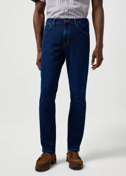MESKIE SPODNIE WRANGLER LARSTON COSMIC BLUE 112362544
