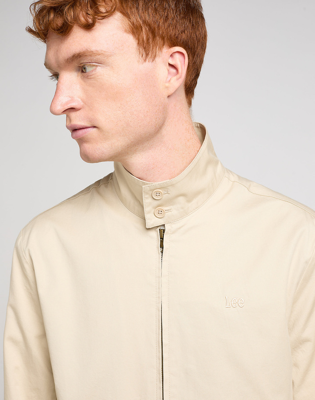 MESKA KURTKA LEE HARRINGTON JACKET OATMEAL 112349978