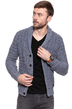 WRANGLER ZIG ZAG CARDIGAN NEW INDIGO W8575R2RQ
