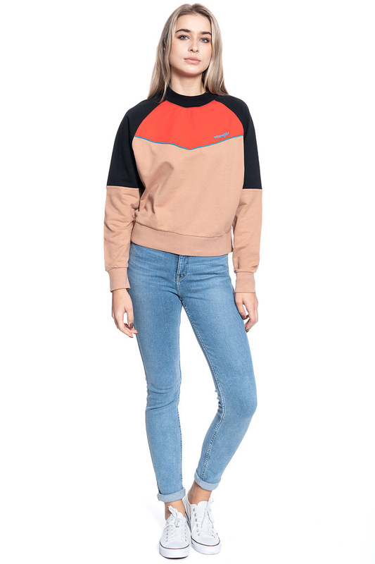 BLUZA DAMSKA WRANGLER PYRAMID PANEL RETRO 70S W6P2HPC01 112130811