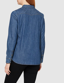 WRANGLER DENIM WESTERN SHIRT DAMSKA KOSZULA JEANSOWA DARK INDIGO W5Z02AX1E 112130352