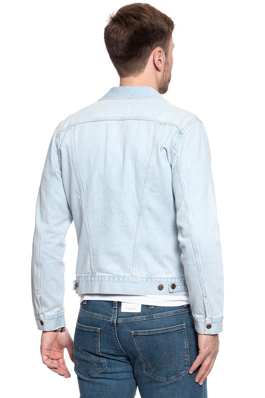 KURTKA JEANSOWA WRANGLER 124MJ BLUE RHAPSODY W4MJUG13I 112129140
