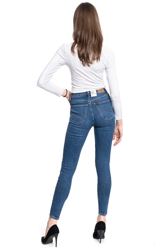 DAMSKIE SPODNIE JEANSOWE LEE SCARLET HIGH DE NIRO L626DTQQ SAMPLE 112114160