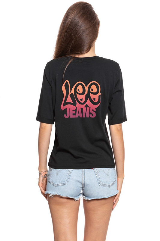 LEE GRAFFITI TEE BLACK L44WWM01 112110039