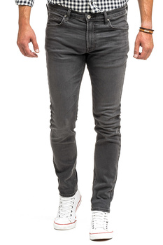 MĘSKIE SPODNIE LEE LUKE DARK GREY L719PCAQ 112331019